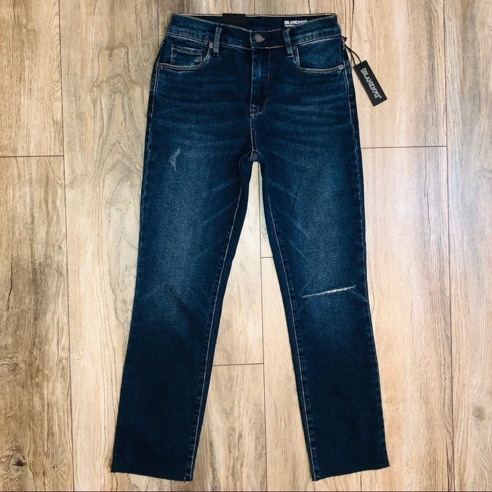 NWT Blank NYC Madison High Rise Crop Jeans Size 25 - Picture 1 of 11
